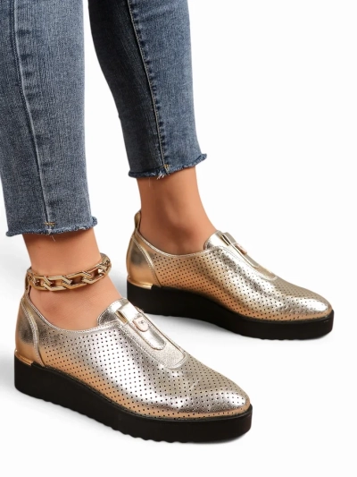 Royalfashion moteriški šlepetės Aeratiniai Batai Goffies