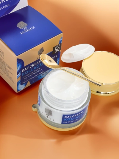 Luxelux kolageno dieninis kremas 50 g