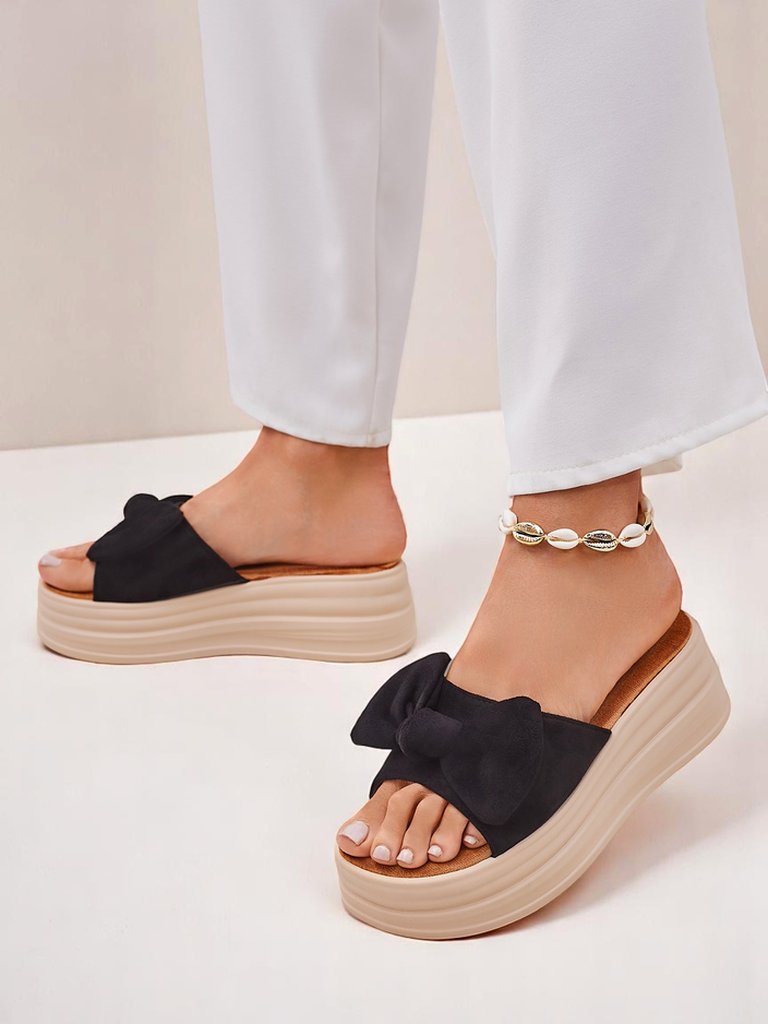 Royalfashion Женские шлепанцы на платформе Givan