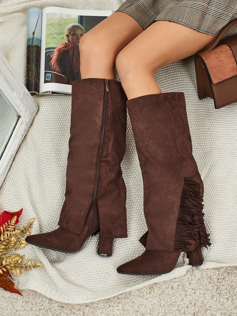 Moteriški eko zomšiniai aulinukai su aulu Rimolea