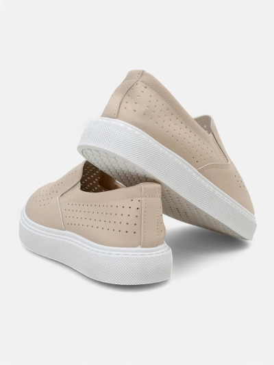 Royalfashion moteriški perforuoti šlepetės Emillia