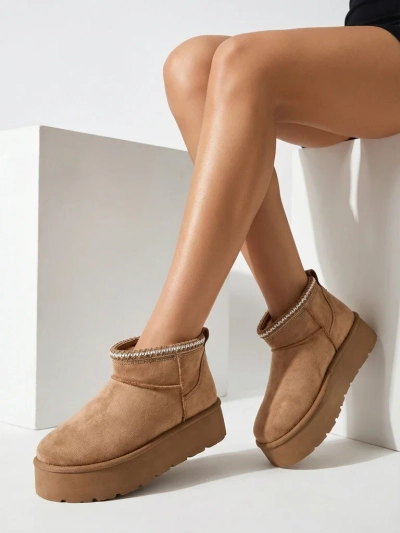 Royalfashion Moteriški trumpi batai a'la sniego batai Xoalla