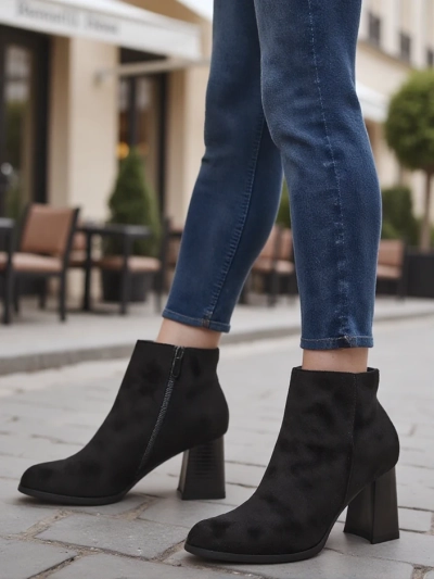 Женские сапоги-анклеты Royalfashion Fiolon