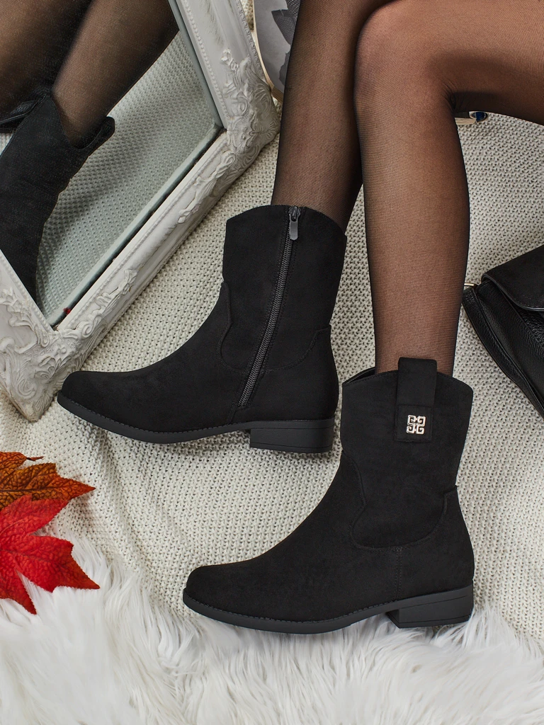 Женские ботинки из эко-замши Kelmoria