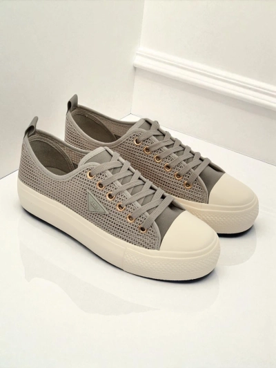 Women's Callista Mesh Light Grey Sneakers - comfort and style for summer and autumn