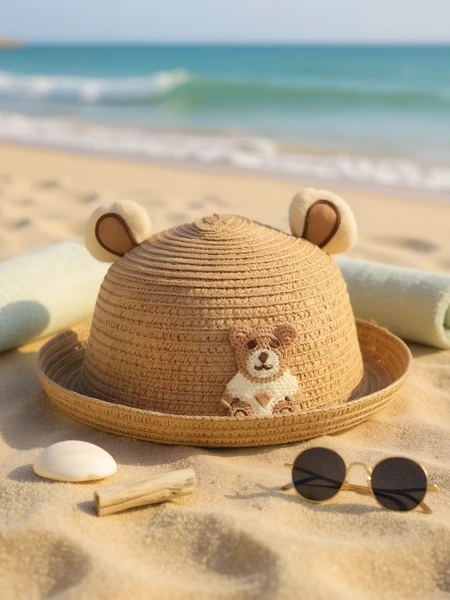 Royalfashion Vaikiška kepurė „Sunny Bear“