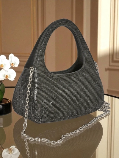 Royalfashion Kopertowa torebka damska z cyrkoniami Myra Quill