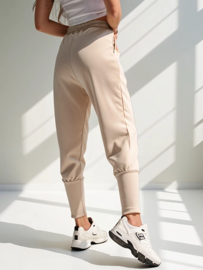 Королевская мода Женские брюки с золотым эластичным поясом