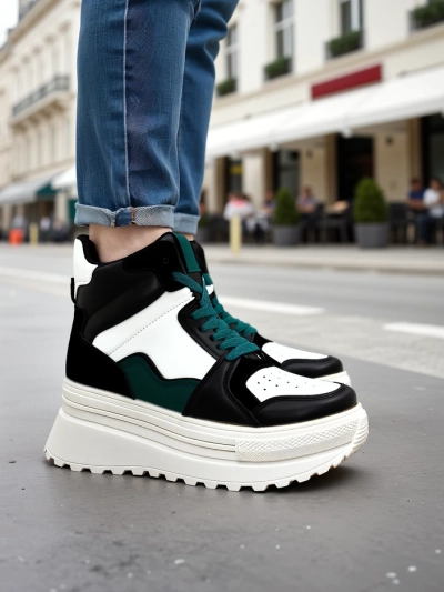 Royalfashion Высокие женские спортивные кроссовки Geeky