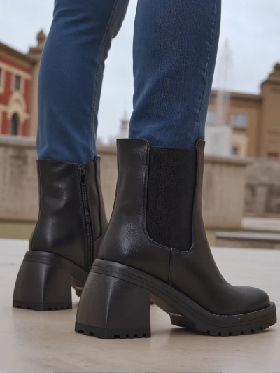 Женские ankle boots на толстом каблуке Dieno