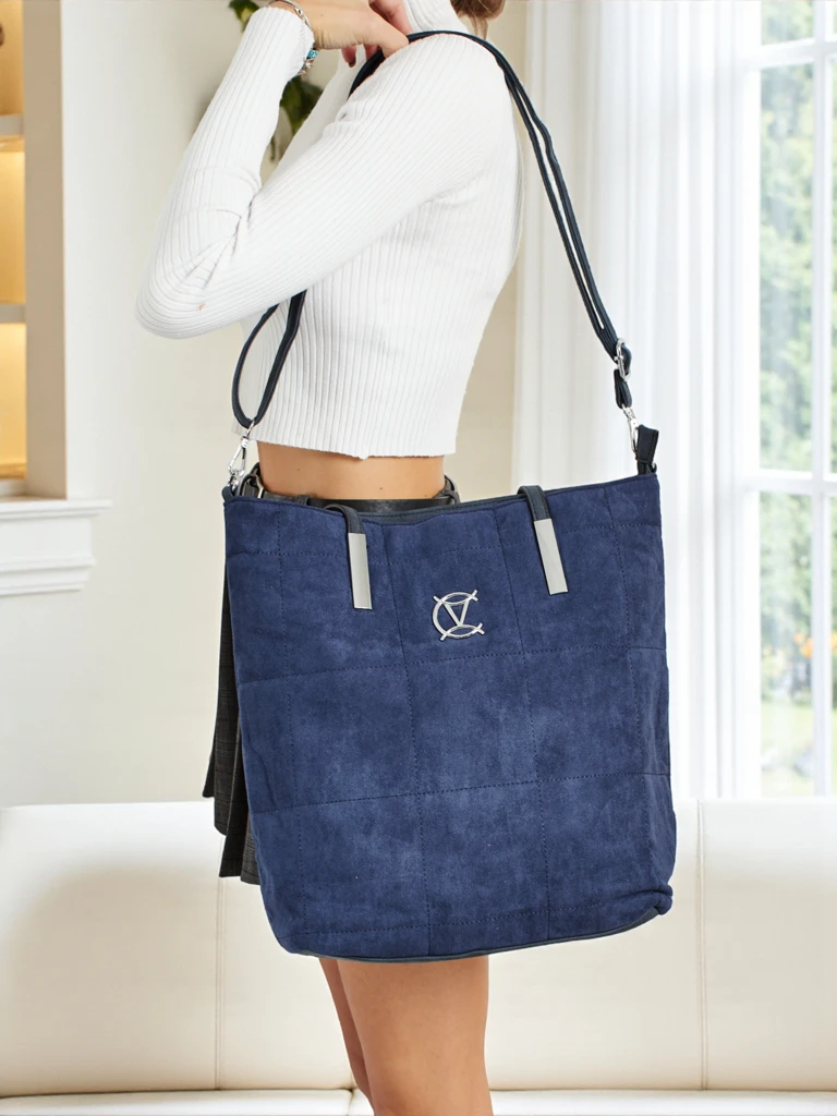 Женская сумка-шоппер Caryenne из экозамши