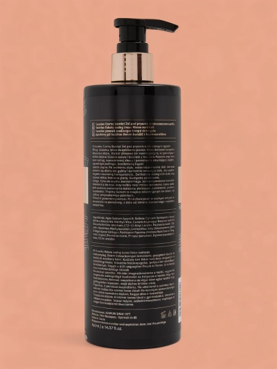 Luxelux Juodas Kūno Plaunamasis Gelis 400 ml
