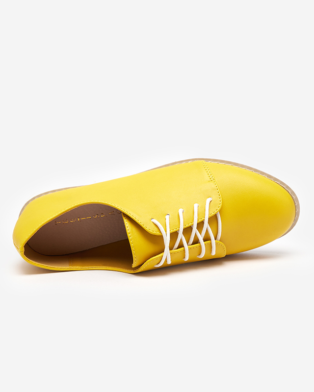 Geltoni moteriški batai Uwem- Avalynė