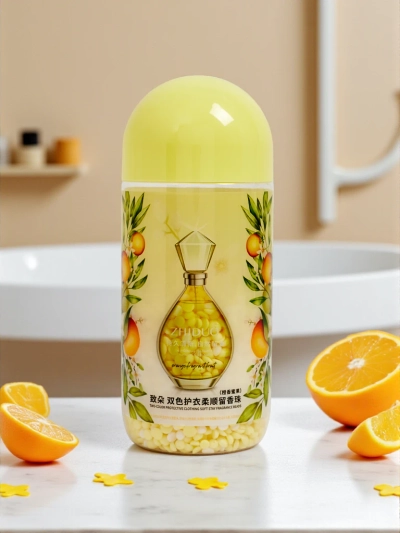 Skalbimo kvapų granulės su apelsinų kvapu