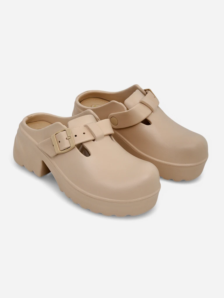 Royalfashion Женские резиновые сандалии на каблуке Voxones