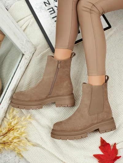 Женские ботинки a'la челси из эко-замши Lunvor