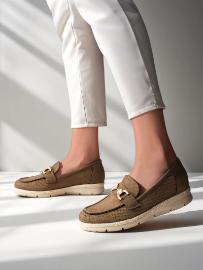 Royalfashion moteriški plokšti bateliai su dekoratyviniu akcentu ant pirštų