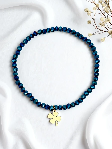 Royalfashion Женский браслет с подвеской в виде клевера