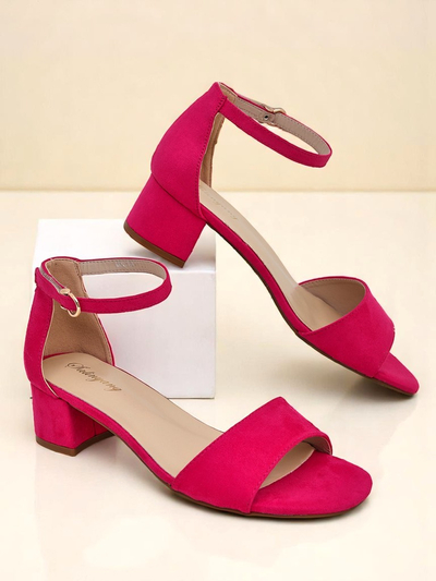 Royalfashion Women's SoftHeels Sandals – pink vibe!