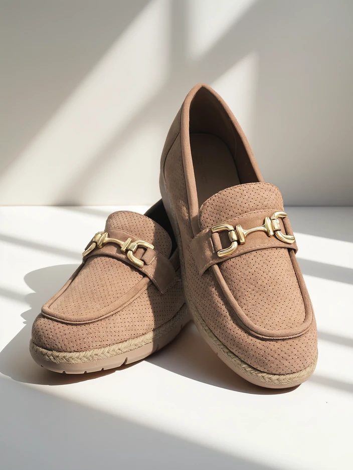 Royalfashion moterų plokšti batai su dekoracija ant piršto