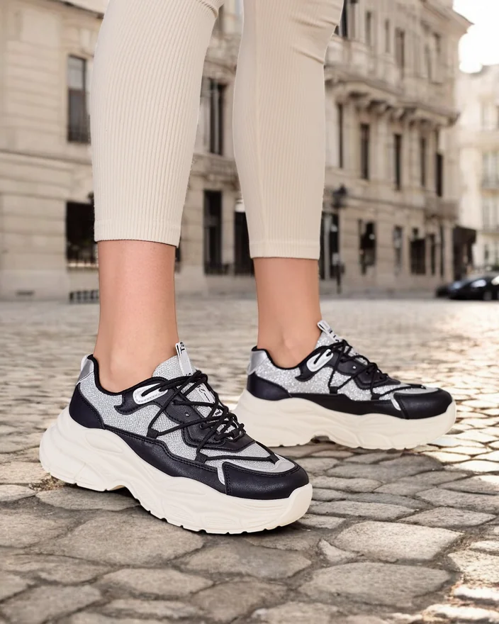 Женские кроссовки Royalfashion на толстой подошве Teresii