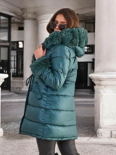 Royalfashion Ilgas moteriškas paltas
