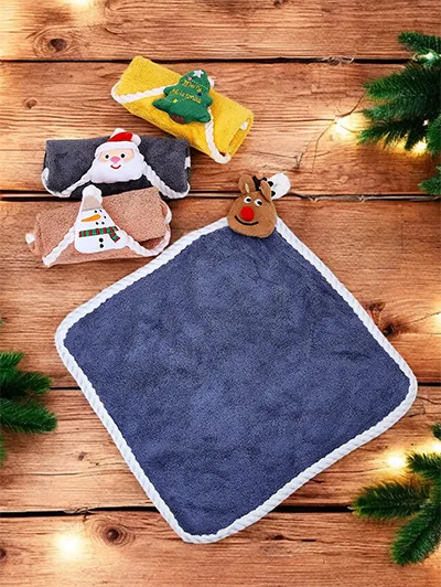 RoyalFashion atostogų rankšluosčių rinkinys Sveikas Kalėdas