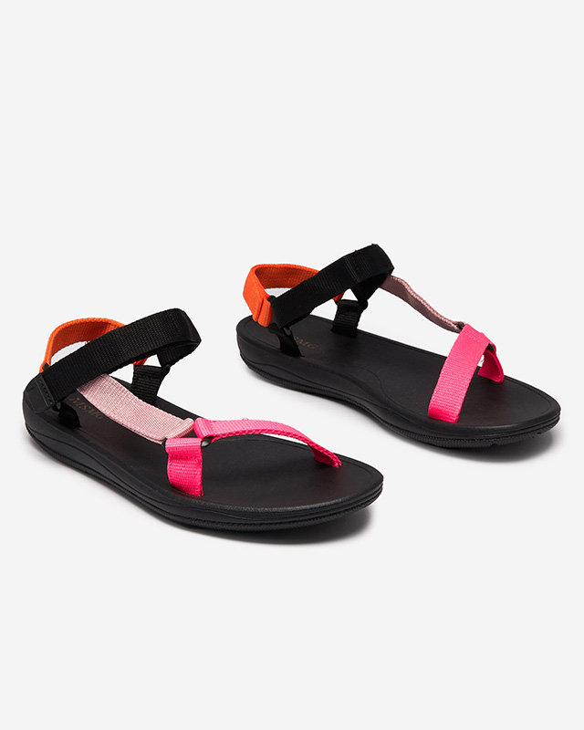 Tatags margaspalviai moteriški sportiniai sandalai - Avalynė