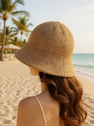 Royalfashion Moteriška vasarinė skrybėlė Sandy Bloom