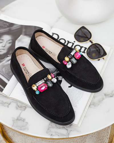 Royalfashion Moteriški ažūriniai mokasinai Mettele