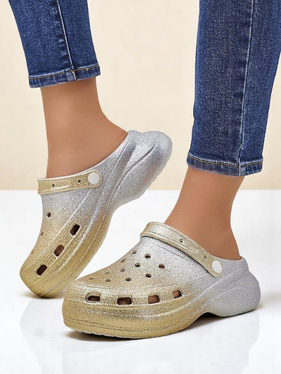 Резиновые летние сандалии Royalfashion для женщин с вырезами Dellosa