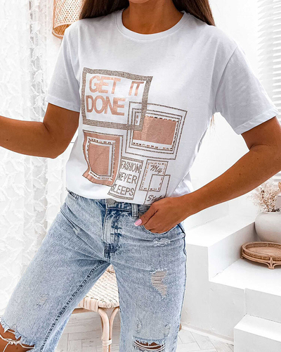 Royalfashion Женская футболка с принтом