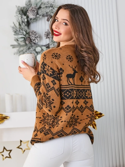 Royalfashion Moteriškas Kalėdų megztinis