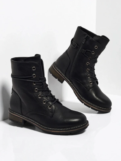 Женские ботинки Ravonna из экокожи на шнуровке