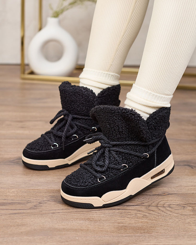 Royalfashion Женские снегоступы черного цвета Ludmivac