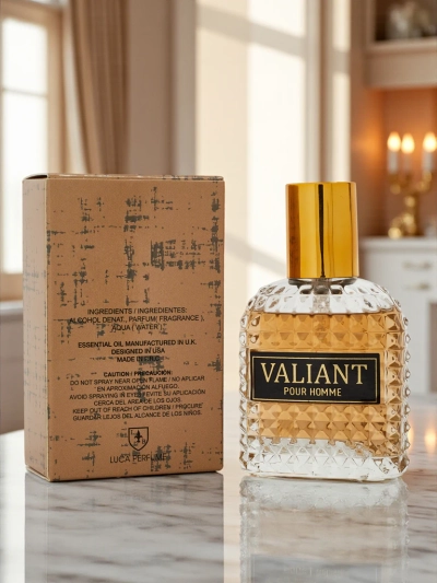 Įkvėptas vyriškas parfumuotas vanduo Valiant Goldy