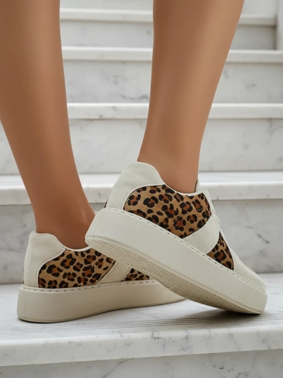 Royalfashion Женские спортивные кроссовки с леопардовым принтом Big Cat