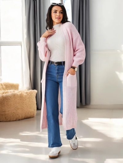 Royalfashion Акриловый вязаный женский кардиган