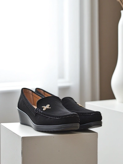 Royalfashion Женские мокасины на низком каблуке Lomman