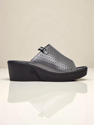Royalfashion Damskie klapki na koturnie Luna Wedge – totalny sztos!