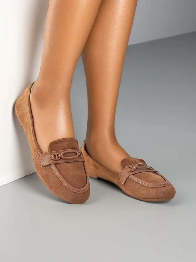 Royalfashion Женские лоферы из экозамши Zammei