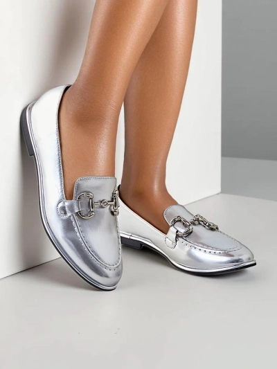 Royalfashion Женские мягкие лоферы Metalla