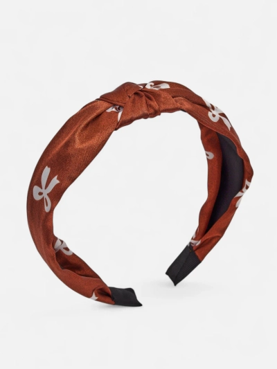 Royalfashion Opaska – satyna, plecionka i ten print, no cudo!