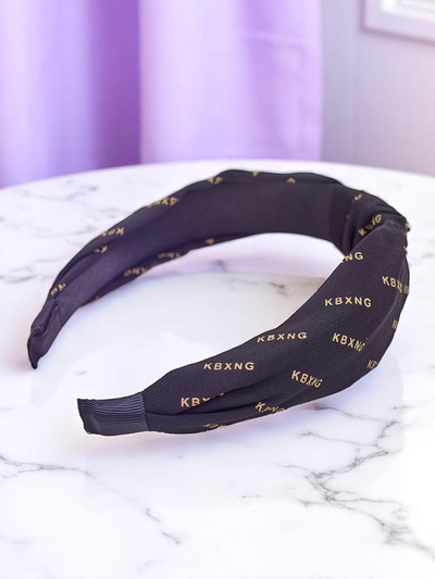 Royalfashion Plaukų lankelis su pintais raštais Grafity Boom