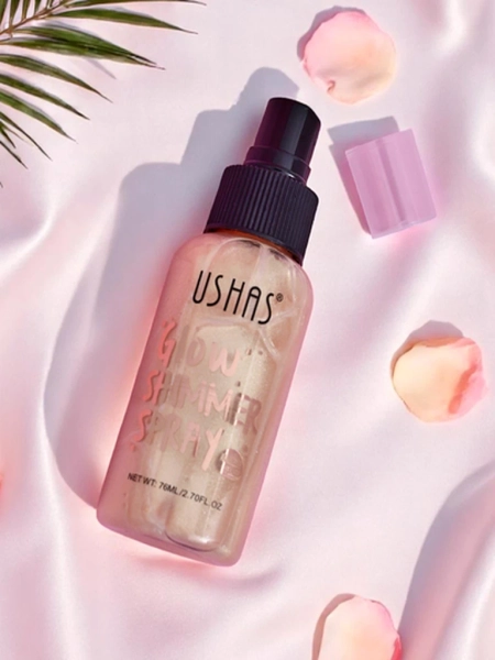 Švytintis veido ir kūno purškiklis su blizgučiais Glow Shimmer Spray Galaxy Princess