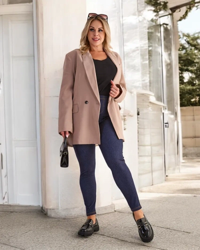 Royalfashion Женские треггинсы PLUS SIZE Брюки