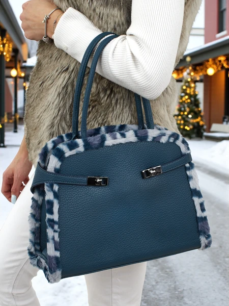 Maža moteriška eko odos rankinė su pantera Panthory