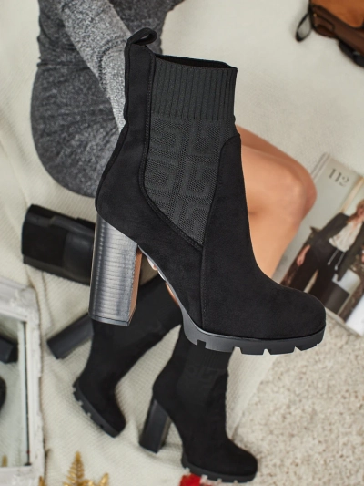 Moteriški eko zomšiniai aulinukai su stulpeliu Vansoria