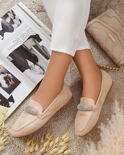 "Royalfashion" Moteriški mokasinai eko zomša Rellpes
