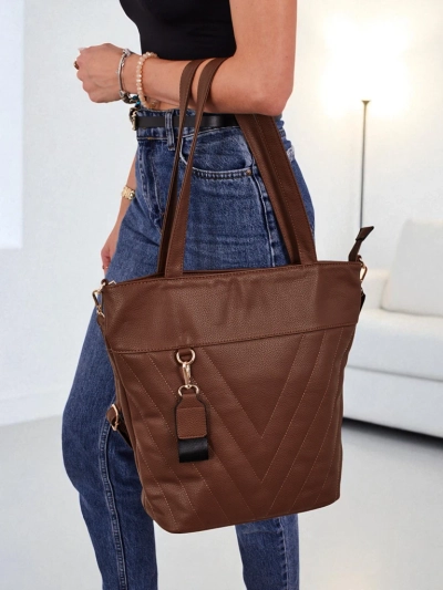 Aurelia Grande Shopper - элегантная женская сумка из экологической кожи PU A4
